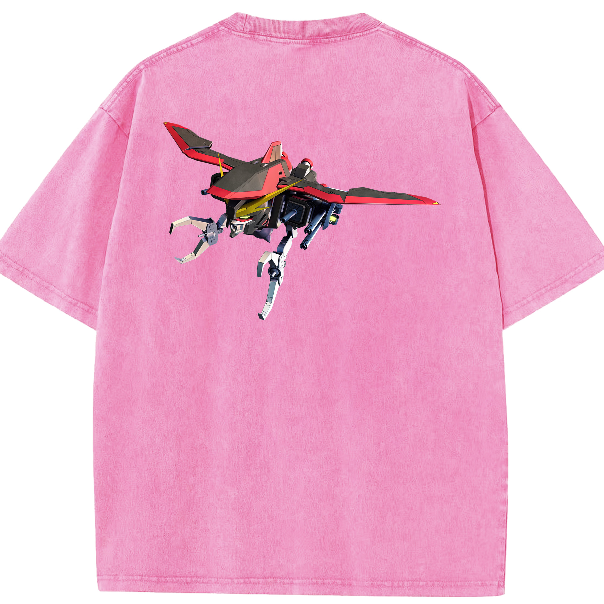 （画像用） 機動戦士ガンダム Mobile Suit Gundam 綿100% ヴィンテージ風 半袖Tシャツ（背面プリント）